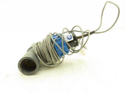 Omega FP-5600 Paddlewheel Flowmeter Low Flow Sensor 1" PVC Tee Fitting FP-5310M