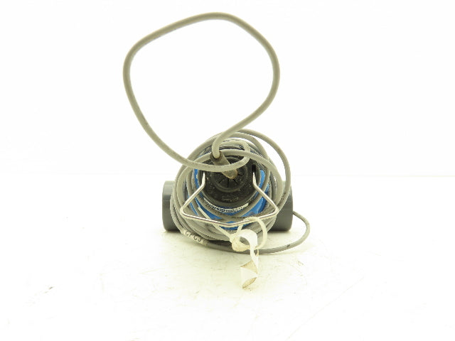 Omega FP-5600 Paddlewheel Flowmeter Low Flow Sensor 1" PVC Tee Fitting FP-5310M