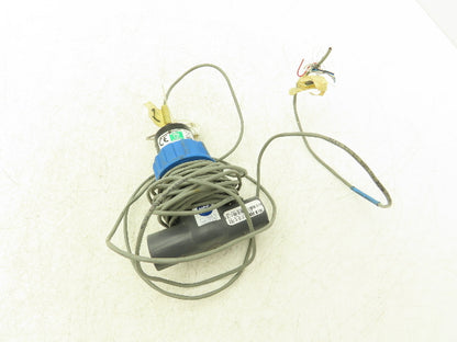 Omega FP-5600 Paddlewheel Flowmeter Low Flow Sensor 1/2"PVC Tee Fitting FP-5305M