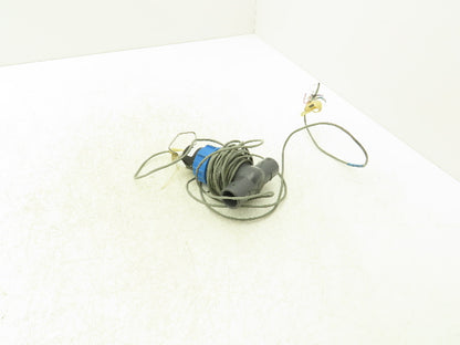 Omega FP-5600 Paddlewheel Flowmeter Low Flow Sensor 1/2"PVC Tee Fitting FP-5305M