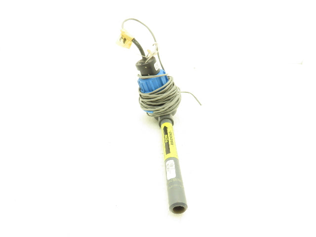 Omega FP-5600 Paddlewheel Flowmeter Low Flow Sensor 1/2"PVC Tee Fitting FP-5310M