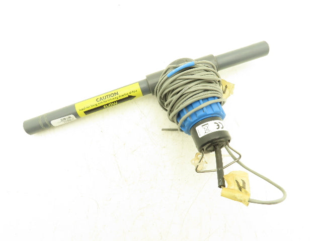 Omega FP-5600 Paddlewheel Flowmeter Low Flow Sensor 1/2"PVC Tee Fitting FP-5310M