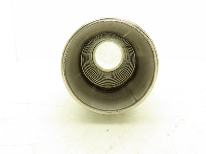 Hose Master T321 3"x 12" Braided Stainless Steel Flex Hose 3" NPT Male Ends