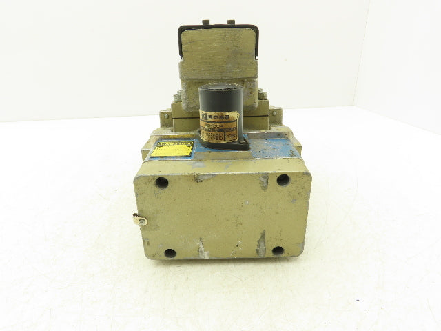 Ross Serpar 3573A42C1 Double Air Valve 1/2" NPT 120V Solenoid With EP Monitor