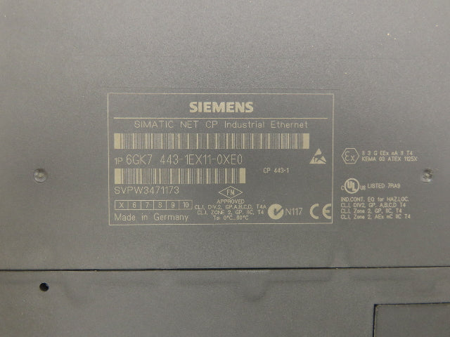 Siemens 6GK7443-1EX11-0XE0 Simatic NET Communication Processor CP443-1 FW V2.7