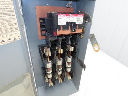 Square D PQ3610G I-Line Busway Unit 100A 480V 60HP 3 Pole 3Ph Fused