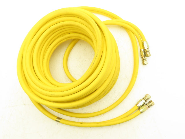 Clemco 3/16"x 50' Twinline Double Sandblast Air Hose Coupled 01951