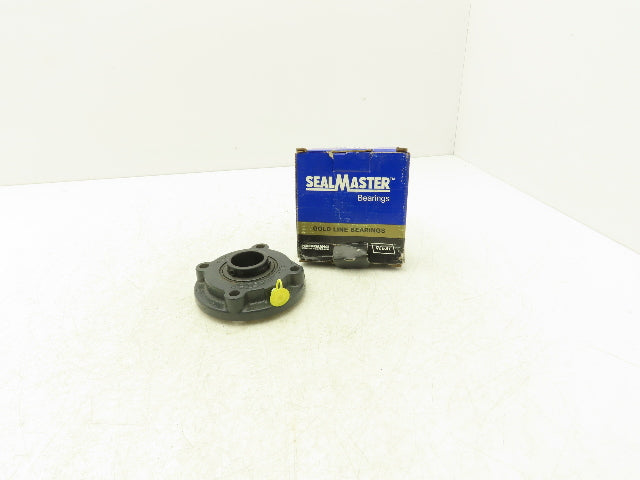 SealMaster SFC-20R Flange Mount Ball Bearing 1-1/4" Bore 4 Bolt Piloted Mount