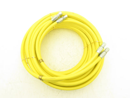 Clemco 3/16"x 50' Twinline Double Sandblast Air Hose Coupled 01951