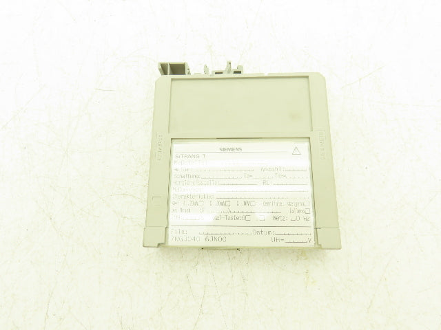Siemens 7NG3040-6JN00 SITRANS T Module 0-1000 Degrees C 4-20mA 24V UC