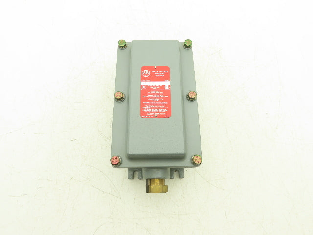 Allen Bradley 836-C7E Ser A Pressure Control Switch Bulletin 836 Air Pneumatic