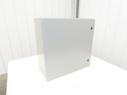 Wiegmann Electrical Enclosure Cabinet 24x24x12" Type 12 Gray  -No Backplate-