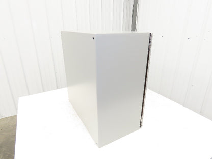 Wiegmann Electrical Enclosure Cabinet 24x24x12" Type 12 Gray  -No Backplate-