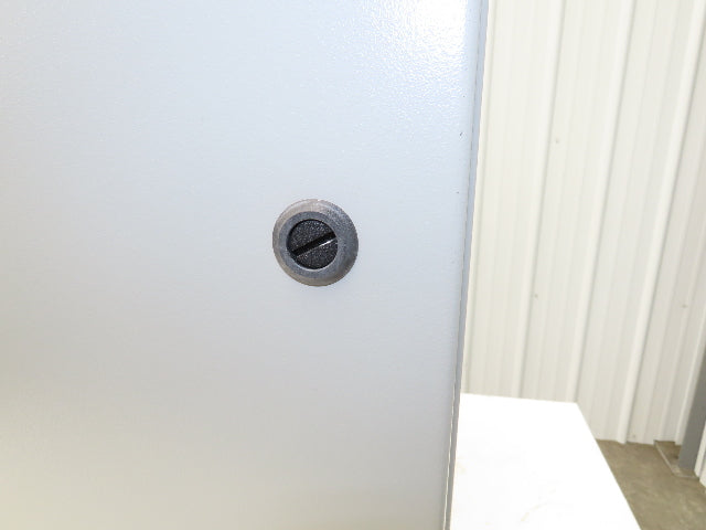 Wiegmann Electrical Enclosure Cabinet 24x24x12" Type 12 Gray  -No Backplate-
