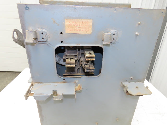 Square D PQ3620 I-Line Busway Plug-In Fusible Disconnect Box 200 Amp 3P 3W 600V