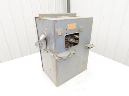 Square D PQ3620 I-Line Busway Plug-In Fusible Disconnect Box 200 Amp 3P 3W 600V