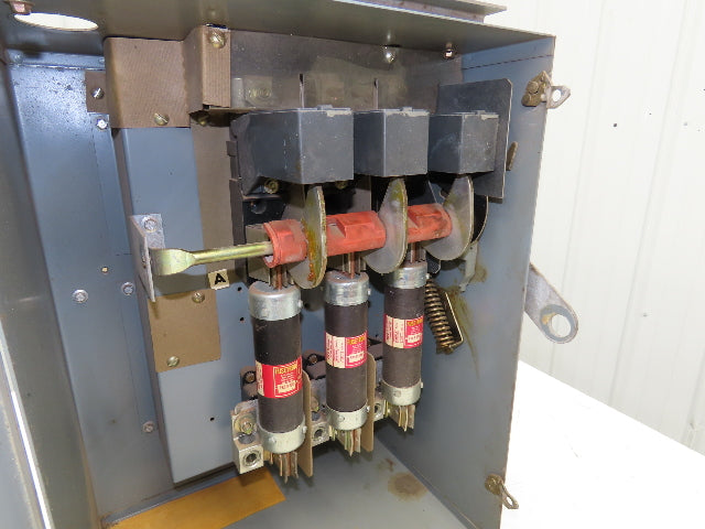 Square D PQ3620 I-Line Busway Plug-In Fusible Disconnect Box 200 Amp 3P 3W 600V