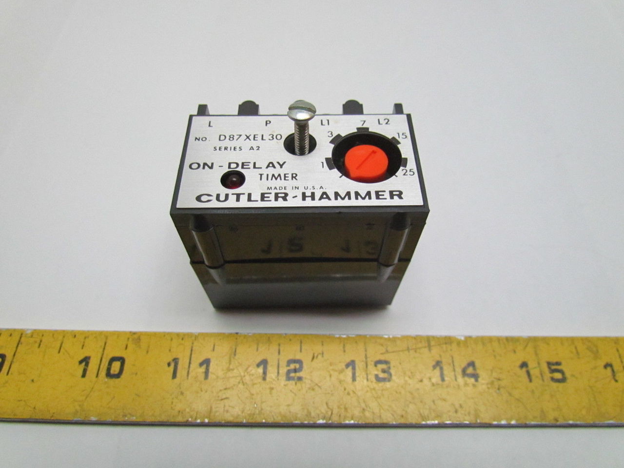 Eaton Cutler Hammer D87XEL30 Solid State Timer Module ON Delay