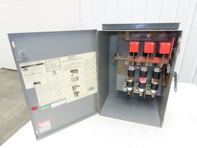 Square D PQ3620G I-Line Busway Plug-In Fusible Disconnect Box 200 Amp 3P 3W 600V