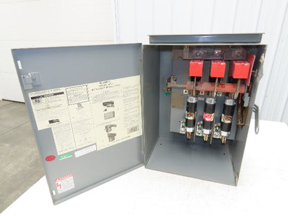 Square D PQ3620G I-Line Busway Plug-In Fusible Disconnect Box 200 Amp 3P 3W 600V