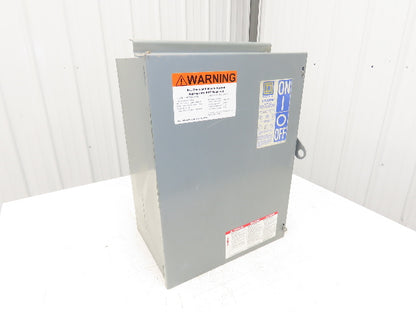 Square D PQ3620 I-Line Busway Plug-In Fusible Disconnect Box 200 Amp 3P 3W 600V