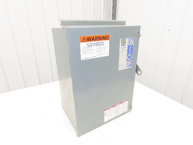 Square D PQ3620 I-Line Busway Plug-In Fusible Disconnect Box 200 Amp 3P 3W 600V