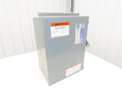 Square D PQ3620 I-Line Busway Plug-In Fusible Disconnect Box 200 Amp 3P 3W 600V