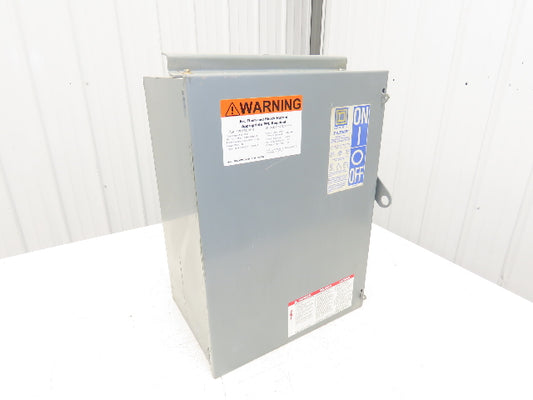 Square D PQ3620 I-Line Busway Plug-In Fusible Disconnect Box 200 Amp 3P 3W 600V