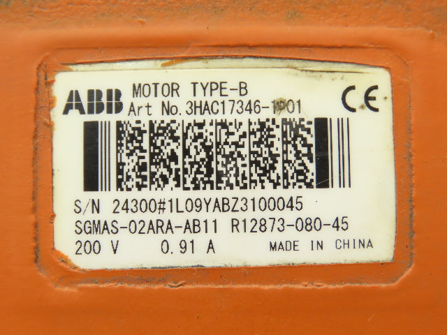 ABB Robotics 3HAC17346-1/01 Dual Servo Motor API Elmo 200VAC SGMAS-02ARA-AB11