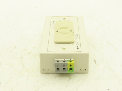 Phoenix Contact EM-DUO120/20/GFI/AUX/NO Din Rail Receptacle GFI Outlet 20A 120V