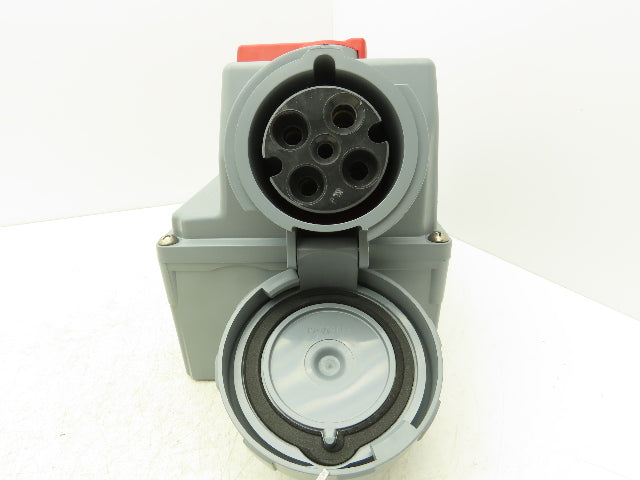 Hubbell HBL460MI7W Circuit-Lock Pin & Sleeve Female Interlock Plug 60A 480V 30HP