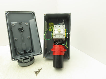 Hubbell HBL460MI7W Circuit-Lock Pin & Sleeve Female Interlock Plug 60A 480V 30HP