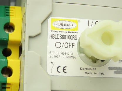 Hubbell HBL460MI7W Circuit-Lock Pin & Sleeve Female Interlock Plug 60A 480V 30HP