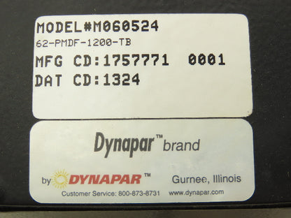 Dynapar 62-PMDF-1200-TB Bidirectional Rotopulser Rotary Incremental Encoder 5/8"
