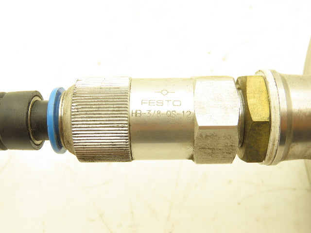 Festo CRVZS-2 Compressed Air Tank 2 Liter Stainless Steel Reservoir 232psi