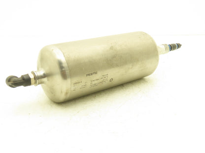 Festo CRVZS-2 Compressed Air Tank 2 Liter Stainless Steel Reservoir 232psi