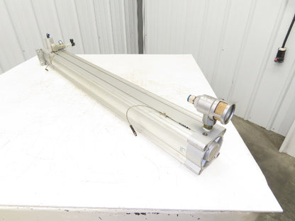 Festo DSBC-100-1000-C-PPVA Air Cylinder 100mm Bore 1000mm Stroke w/Rod Clamp