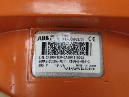 ABB Robotics SGMAS-25DRA-AB11 AC Servo Motor API Elmo 200V Type B 3HEA505953/01