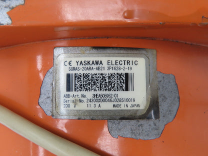ABB Robotics SGMAS-20ARA-AB21 AC Servo Motor API Elmo 200V Type B 3HEA505952/01