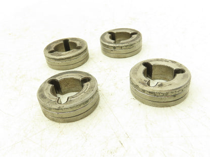 Miller Electric 053700 MIG Welding Wire Rollers 0.mm 0.035V Groove Lot of 4