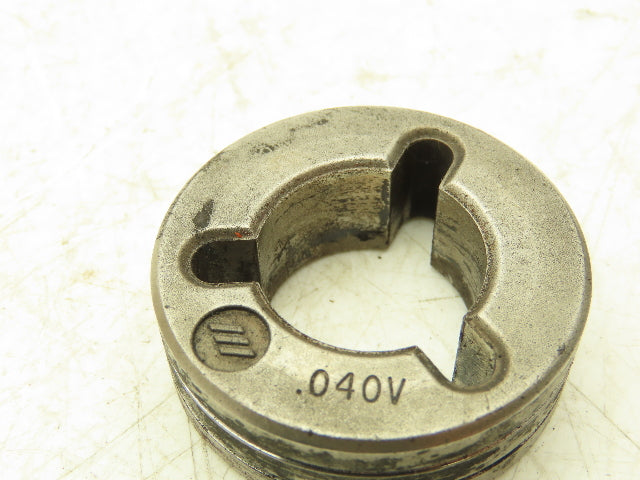 Miller Electric 053696 MIG Welding Wire Rollers 0.040V Groove Lot of 4