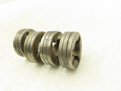 Miller Electric 053696 MIG Welding Wire Rollers 0.040V Groove Lot of 4