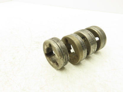 Miller Electric 053696 MIG Welding Wire Rollers 0.040V Groove Lot of 4