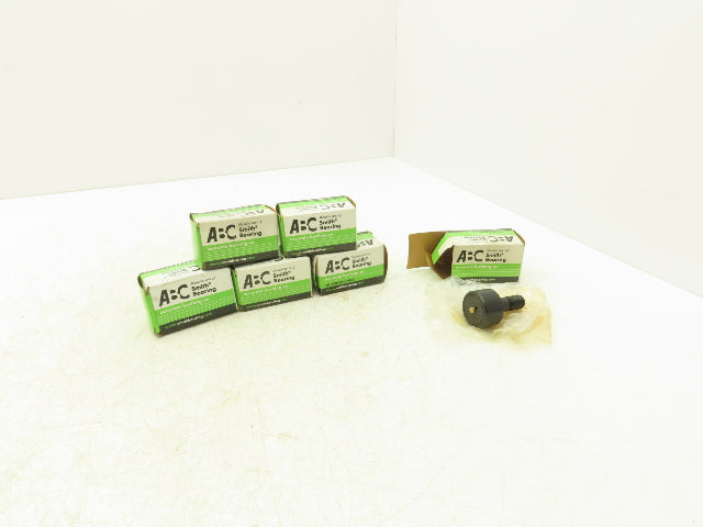 Smith CR-1-1/4-XB Flat Cam Follower 1.250 Roller Dia x .750"Width Lot Of 6