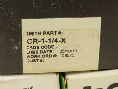 Smith CR-1-1/4-XB Flat Cam Follower 1.250 Roller Dia x .750"Width Lot Of 6