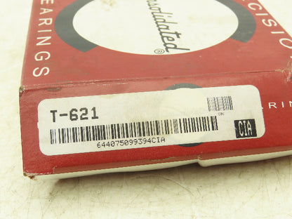Consolidated Bearing T-621 Thrust Roller Bearing 2.5"ID x 4"OD x 1"Width 3 Piece