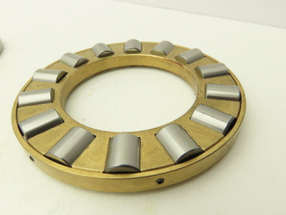 Consolidated Bearing T-621 Thrust Roller Bearing 2.5"ID x 4"OD x 1"Width 3 Piece