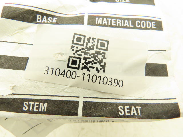 Bray 310400-11010390 4" Lugged Butterfly Valve Bare Stem Red 8-Lug M1210