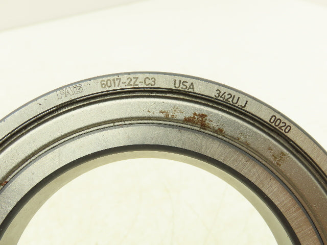 Fag 6017-2ZC3 Deep Groove Ball Bearing 85mm-ID x 130mm-OD x 22mm-Width