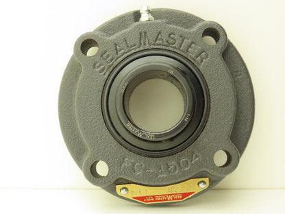 SealMaster SFC-20R  Flange Mount Ball Bearing 1-1/4" Bore 4-Bolt